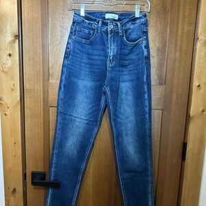 Vervet Jeans Size 25 Mom Jeans‎ Stretch High Rise Style VT1190